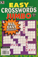 Easy Crosswords Jumbo Magazine