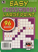 Easy Crosswords Large Print Magazine