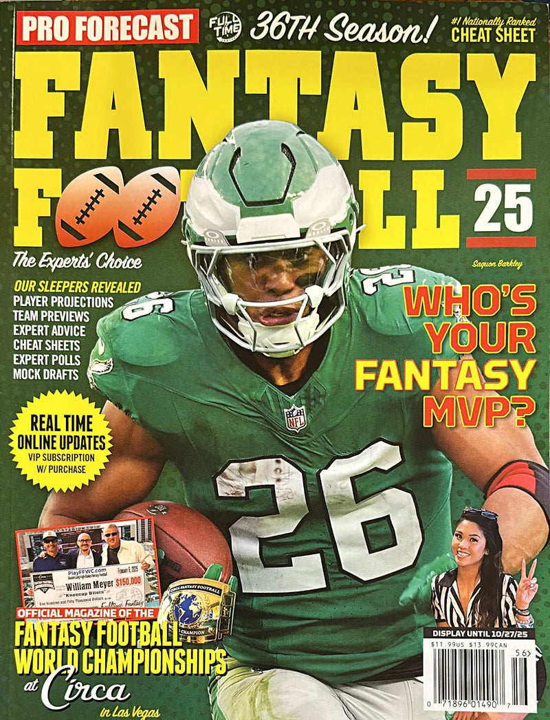 Fantasy Football Magazine- Pro Forecast