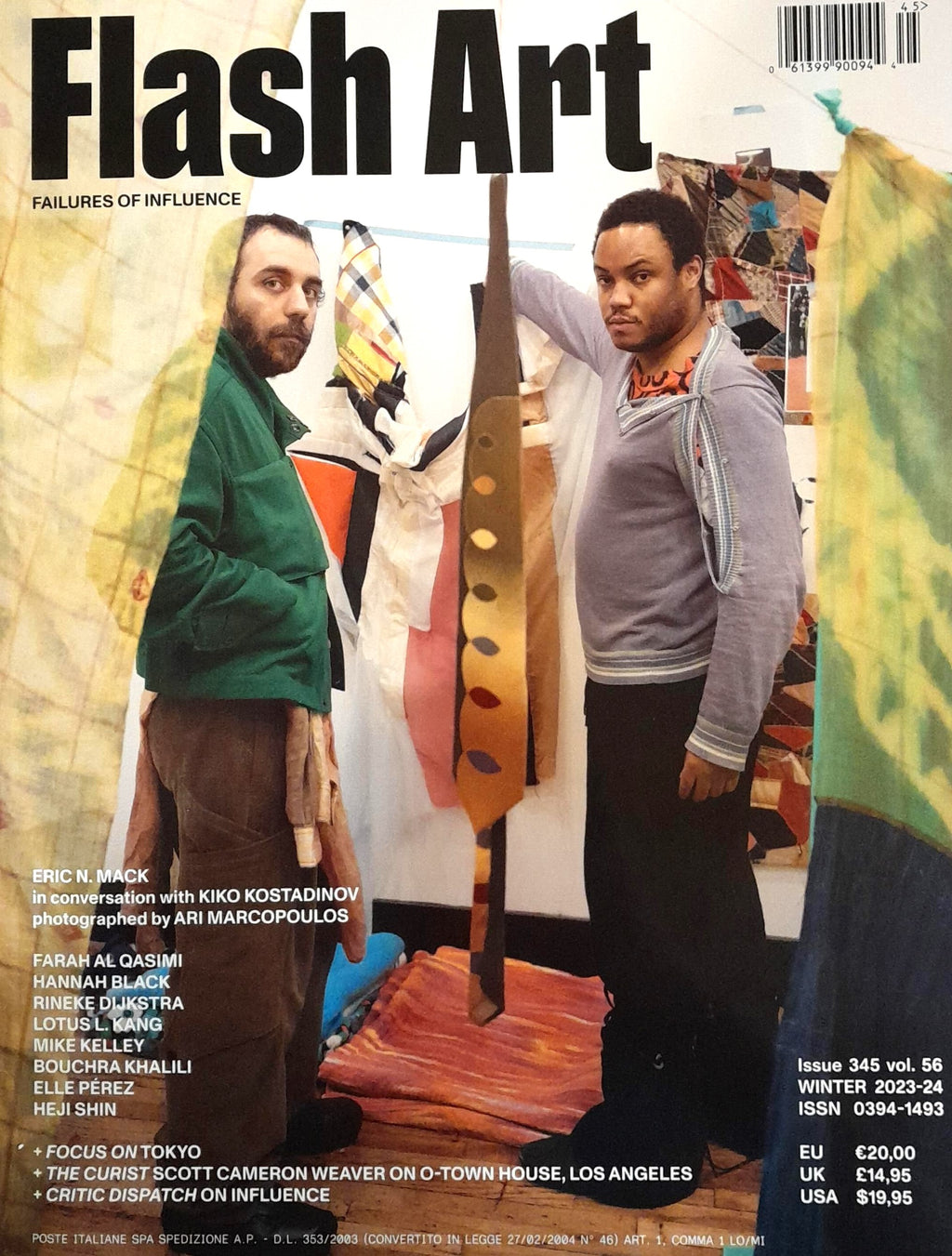 Flash Art Intl Magazine Subscription | Buy at Magazine Café - Single ...