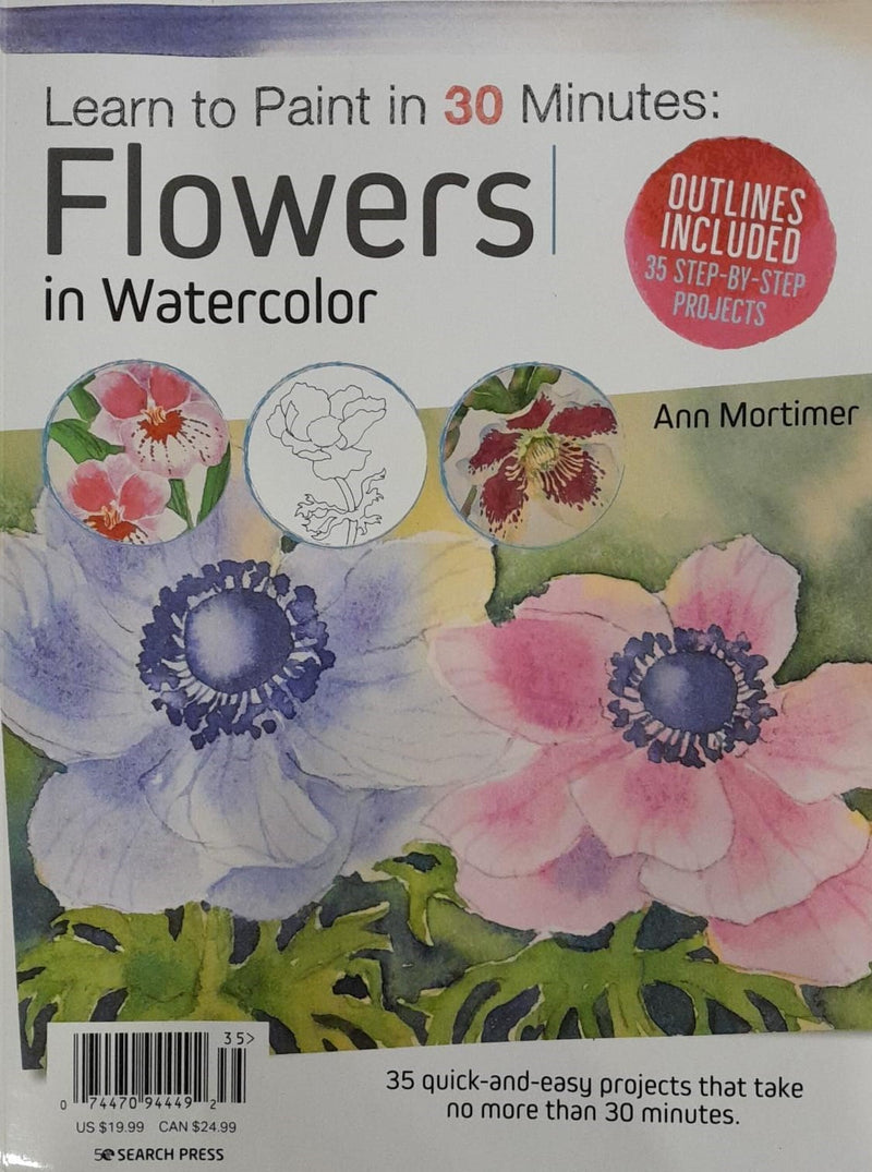 Flowers in Watercolor Magazine