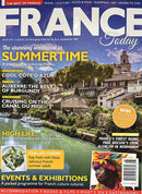 France Today Magazine cover featuring French travel culture food and wine stories with summertime destinations and scenic countryside villages