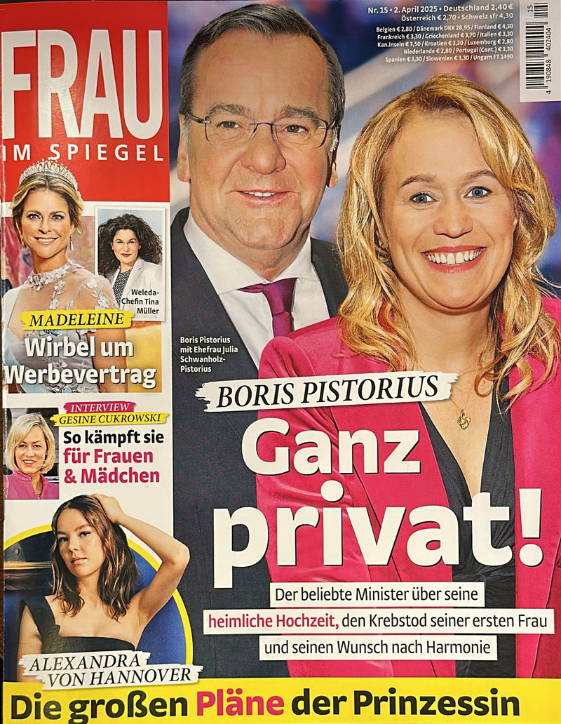 Frau Im Spiegel Magazine (Germany)