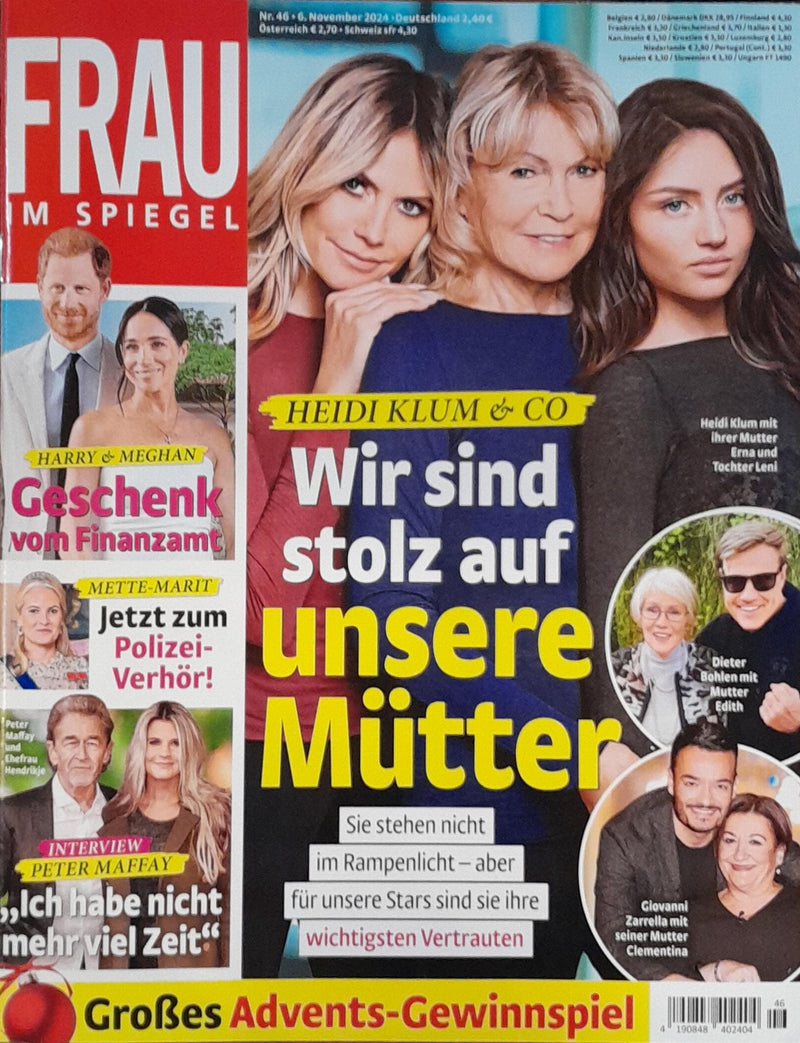 Frau Im Spiegel Magazine (Germany)