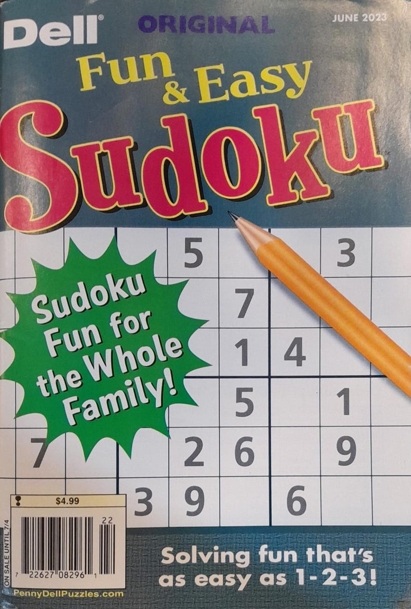 Fun & Easy Sudoku Magazine