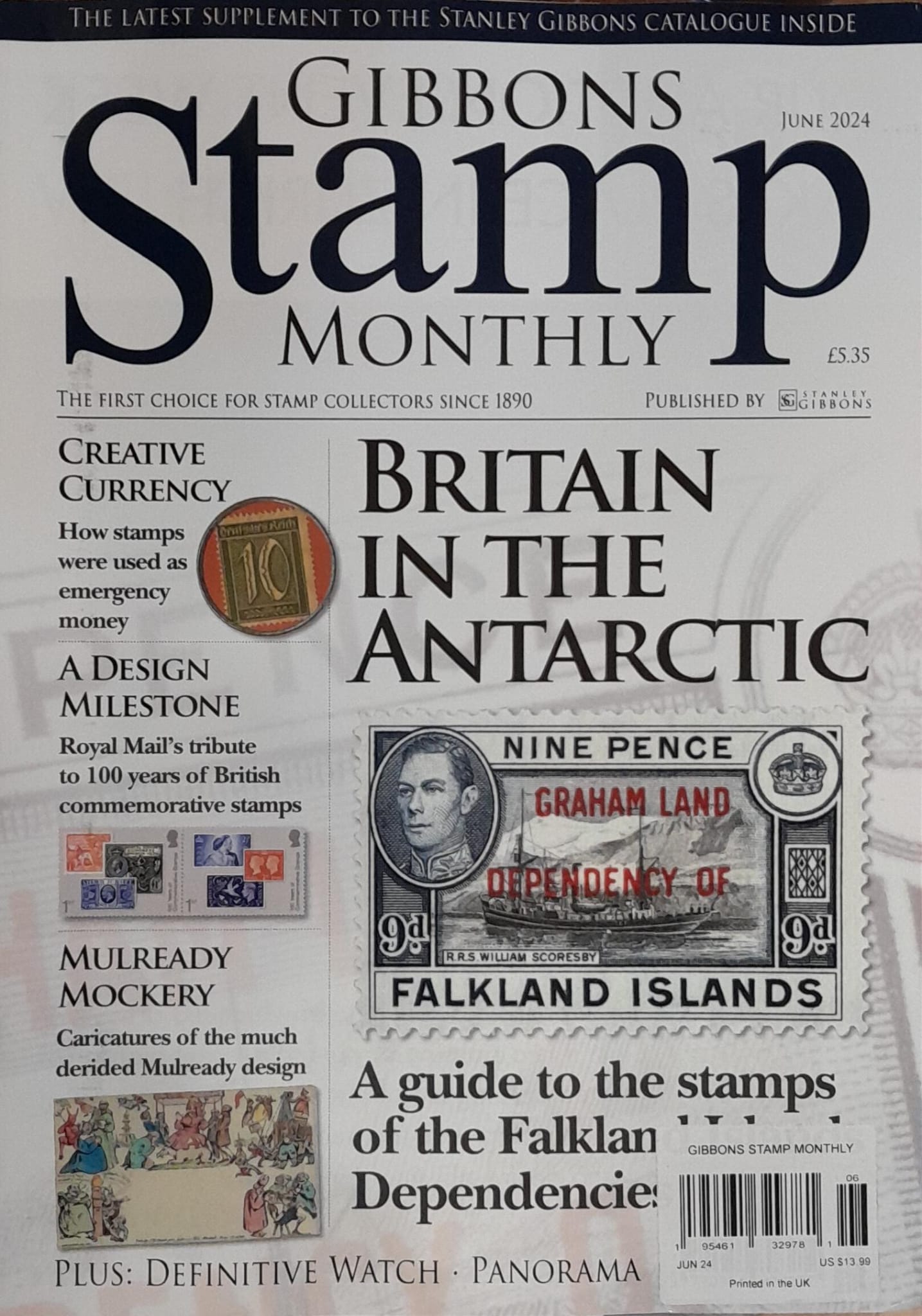Buy Gibbons Stamp Monthly Magazine Subscriptions USA ...