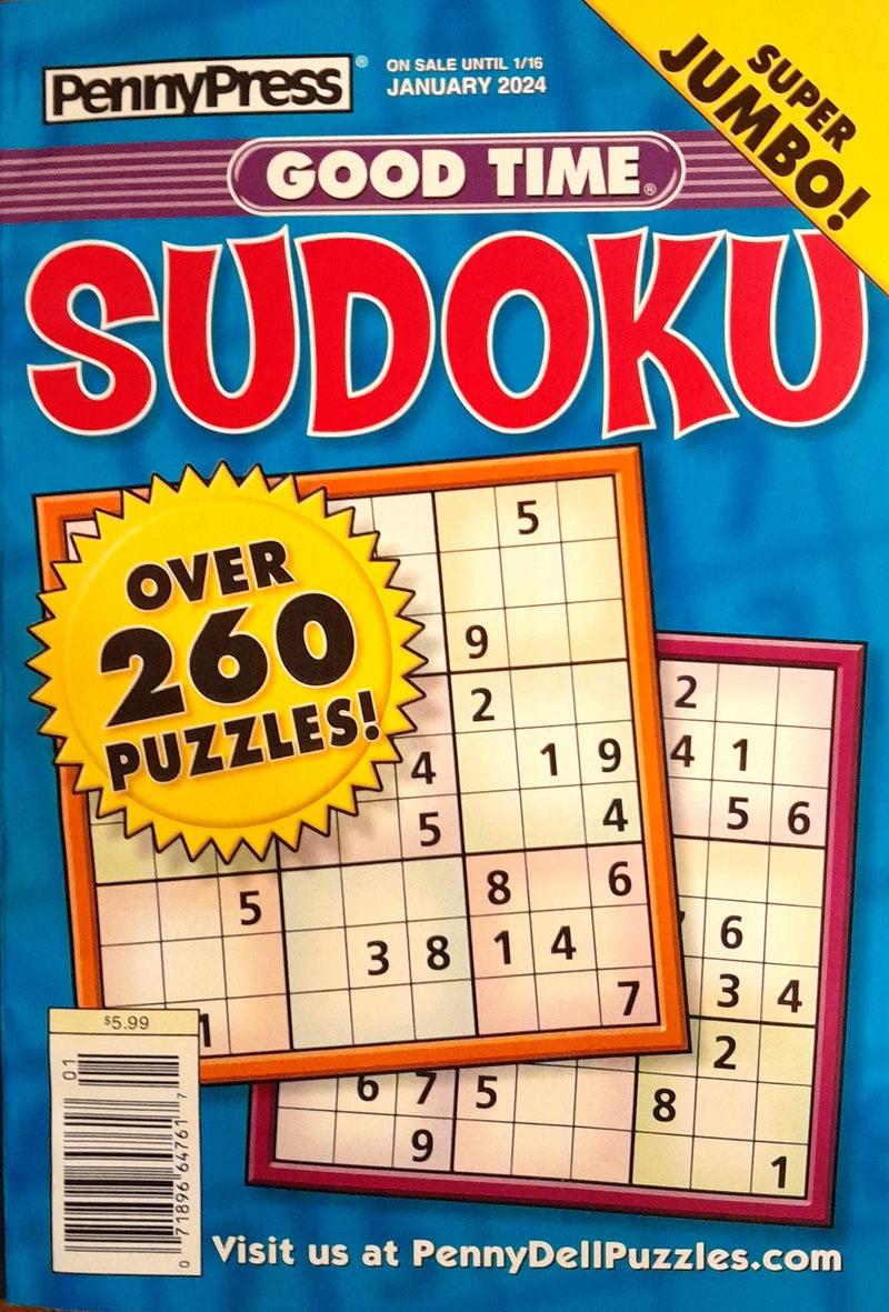 Good Time Sudoku Magazine