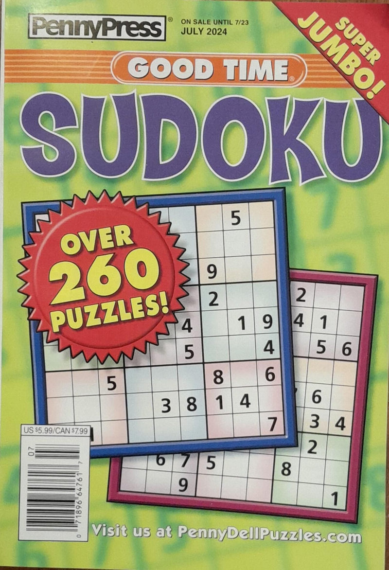 Good Time Sudoku Magazine