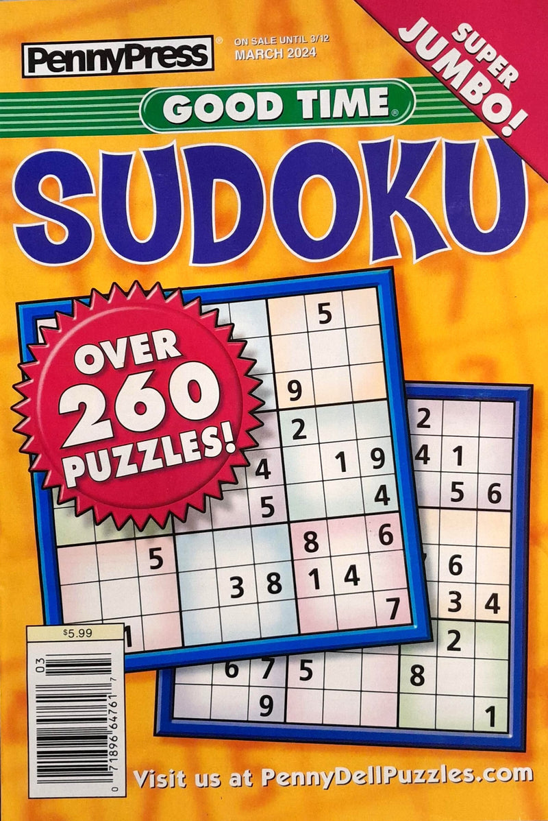 Good Time Sudoku Magazine