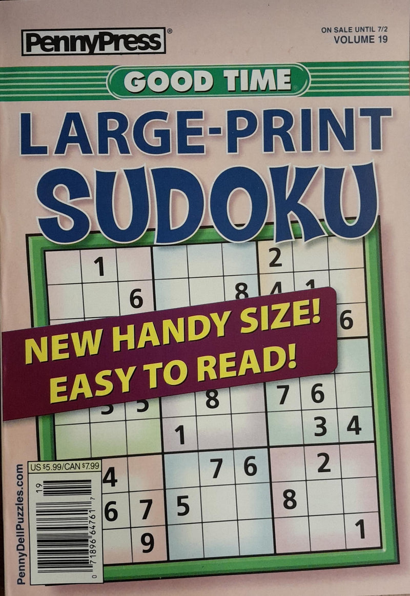 Good Time Sudoku Magazine