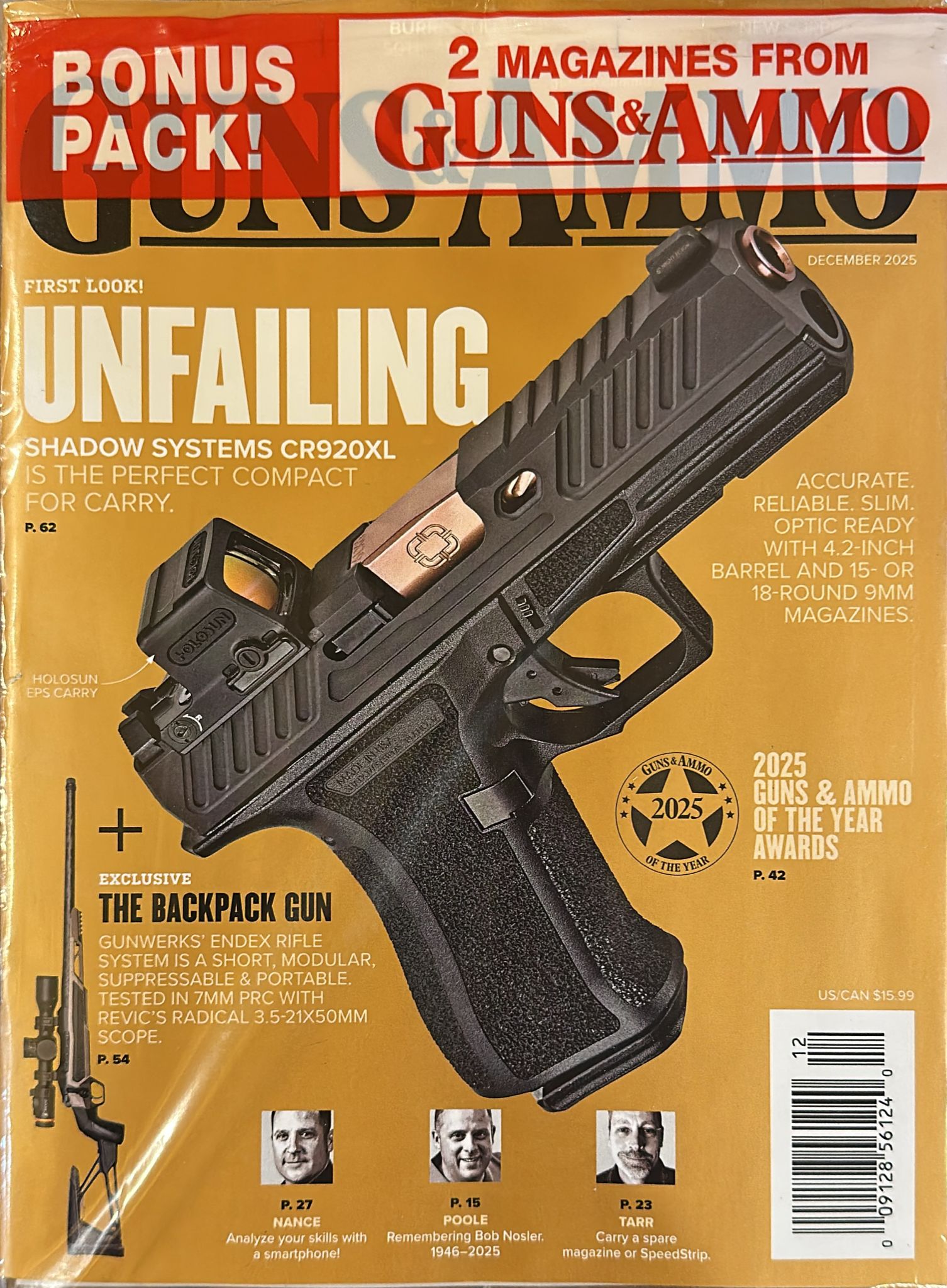 Guns and Ammo Magazine Subscription USA | magazinecafestore.com NYC