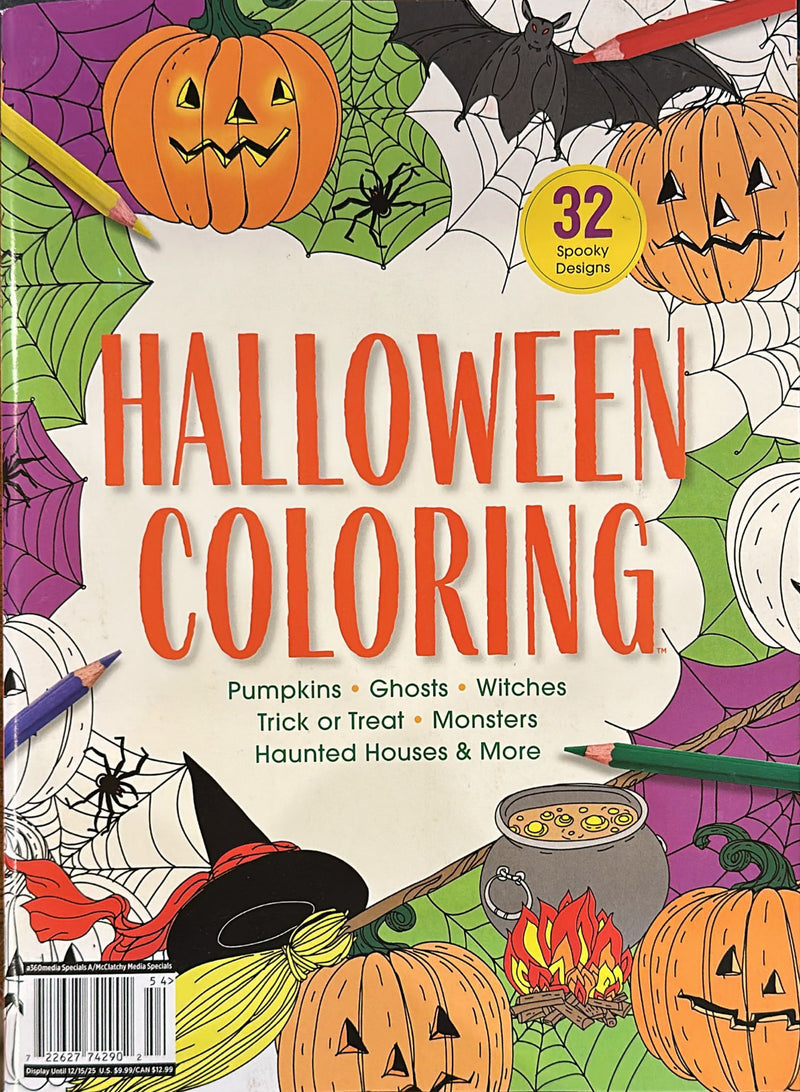 Halloween Coloring Magazine