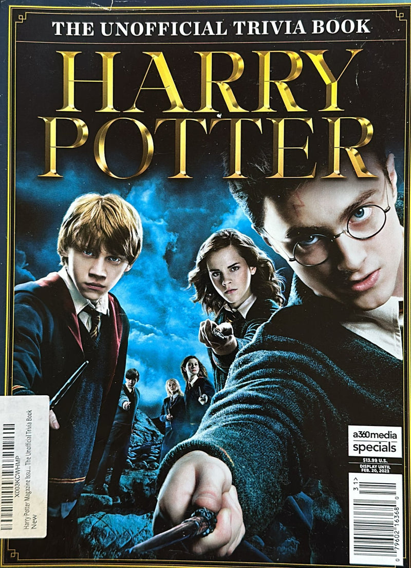 The Unofficial Harry Potter Ultimate 2024 Fan Guide Magazine