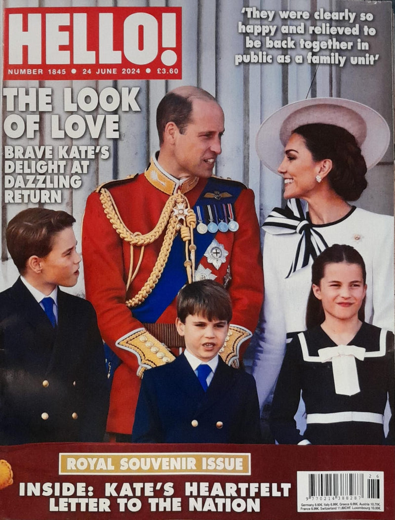 Buy Hello UK Weekly Magazine Subscription | Magazine Cafe Store