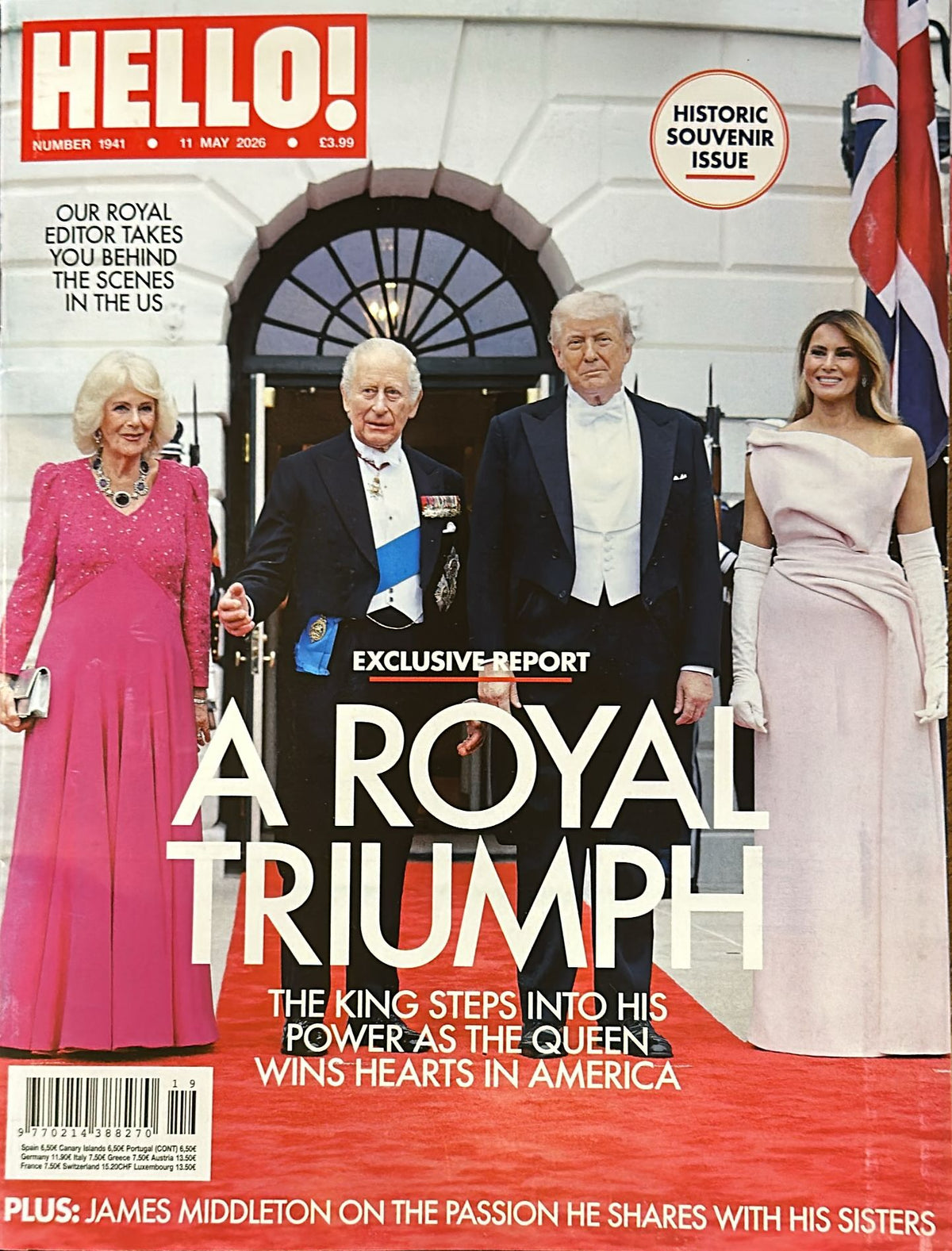Personalised Hello Magazine Cover