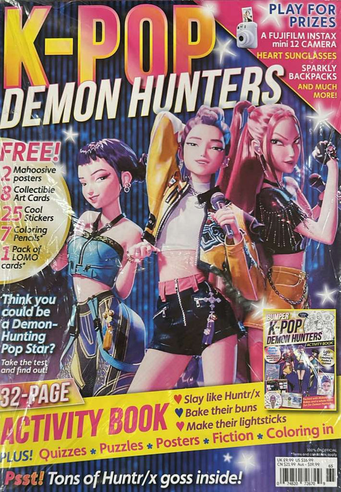K-POP・アジア BADHOP MAGAZINE 2024 SPECIAL ISSUE K-POP DEMON HUNTERS - THE UNOFFICIAL GUIDE 2025 SFX Magazine KPOP