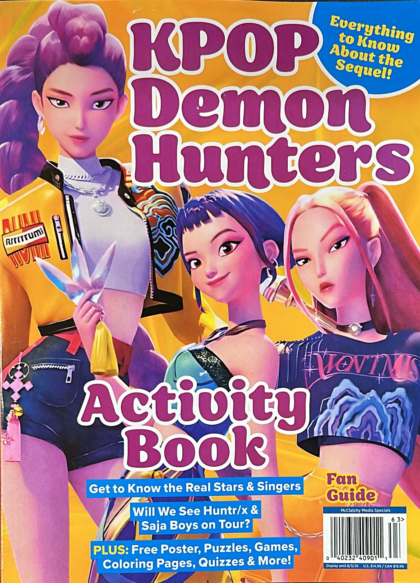 Kpop Demon Hunters Magazine