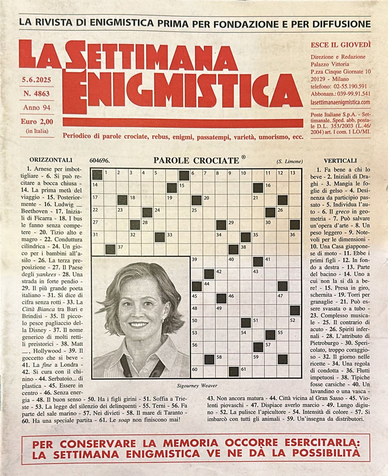 La Settimana Enigmistica Magazine