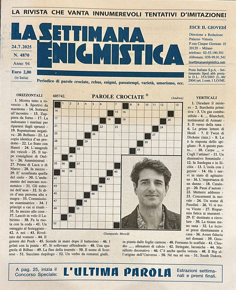 La Settimana Enigmistica Magazine