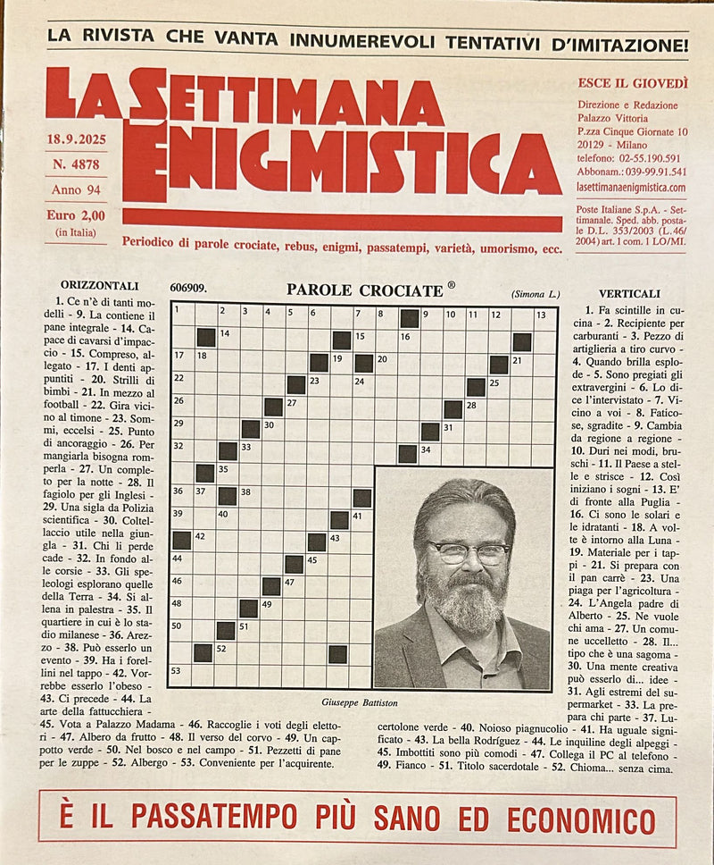 La Settimana Enigmistica Magazine