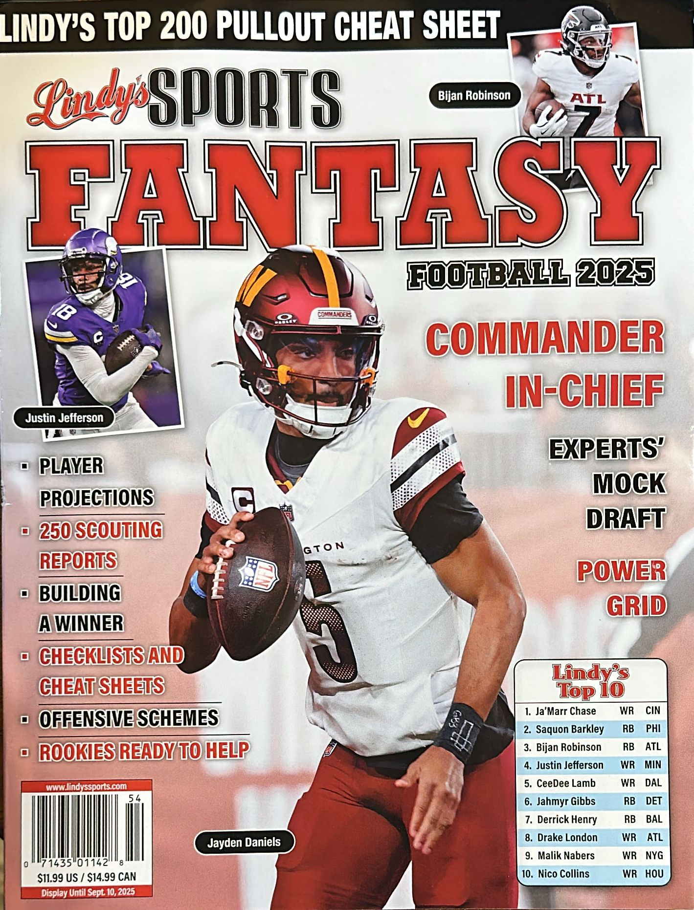Lindy's Sports Fantasy Football Magazine | Magazine Cafe Store USA