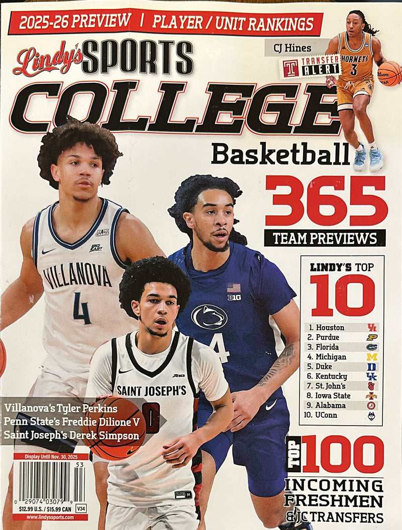 Lindy's sports college basketball Magazine