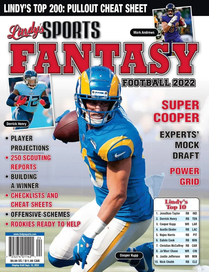 Lindy's Sports Fantasy Football Magazine