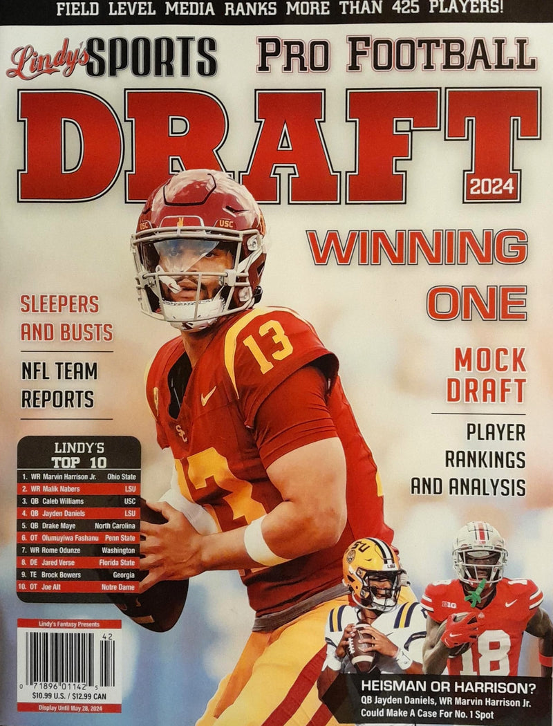 Lindy's Sports Pro Football Draft Magazine