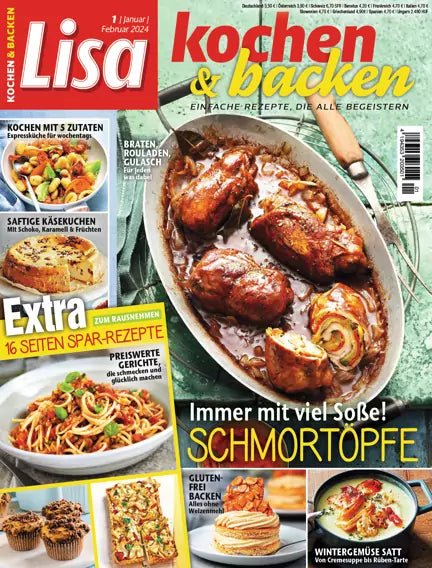 Lisa Kochen & Backen Magazine (Germany)