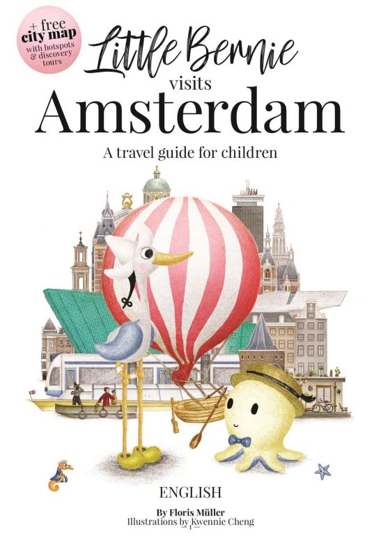 Little Bernie Visits Amsterdam Magazine