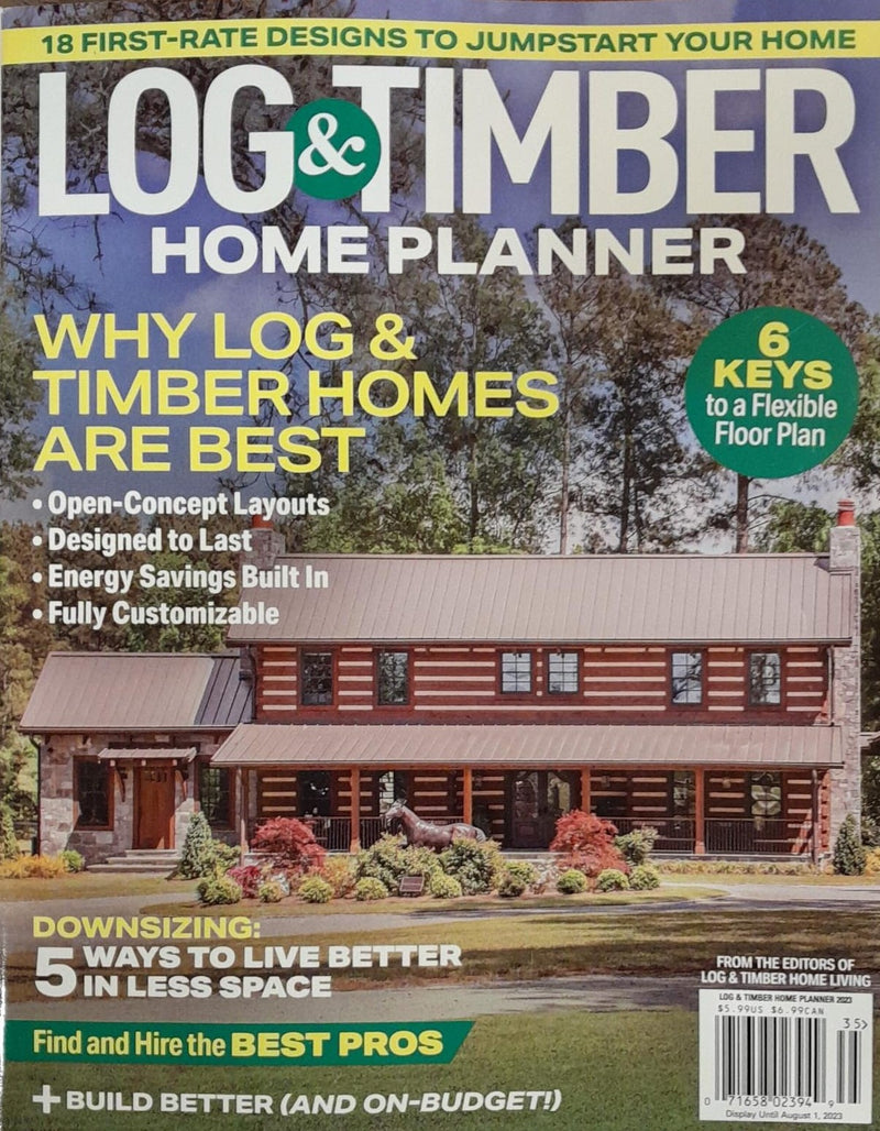 Log and Timber Home Living Magazine