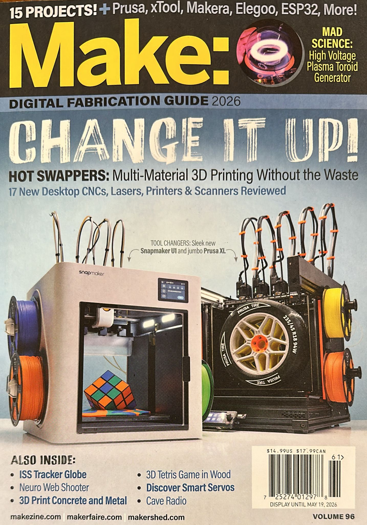 Buy Make Magazine Subscription|Technology Mag| magazinecafestore.com
