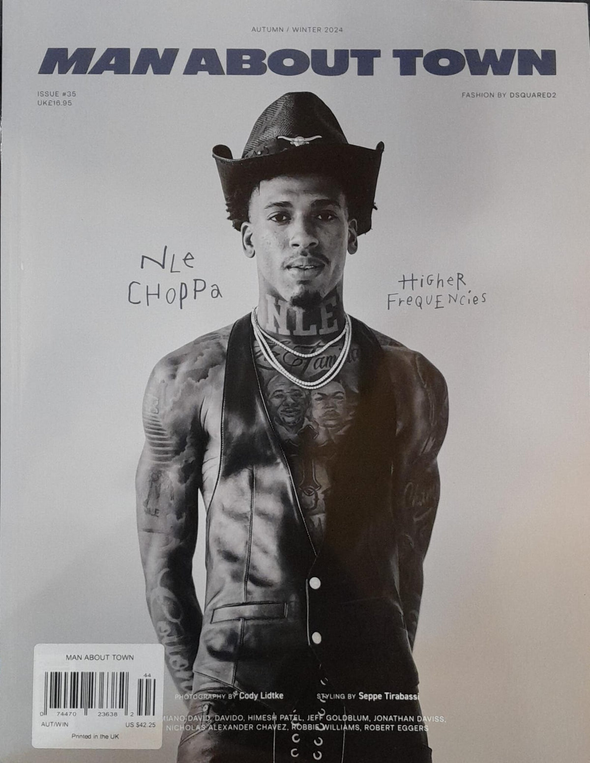 希少❗️人気ナンバー洋雑誌【Man about town】ヨーガン テラー MAN about town Magazine (MAN aboutown) Spring Summer 2016