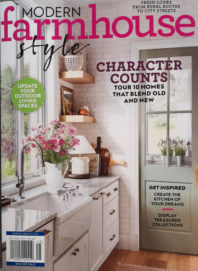 Modern Farmhouse Style Magazine Magazine Cafe Store
