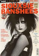 Mojo The Collectors Series Magazine cover featuring Siouxsie Sioux in black and white with bold red Siouxsie and the Banshees headlines and music magazine text