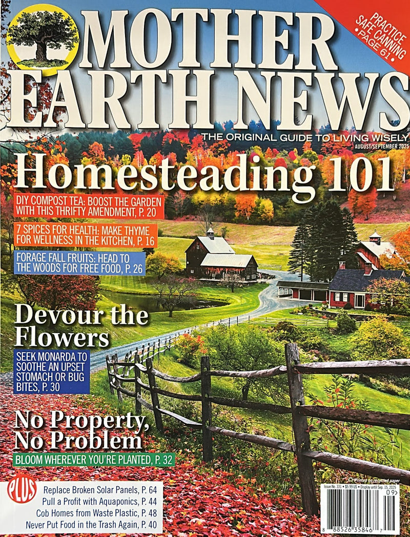 Mother Earth News Magazine