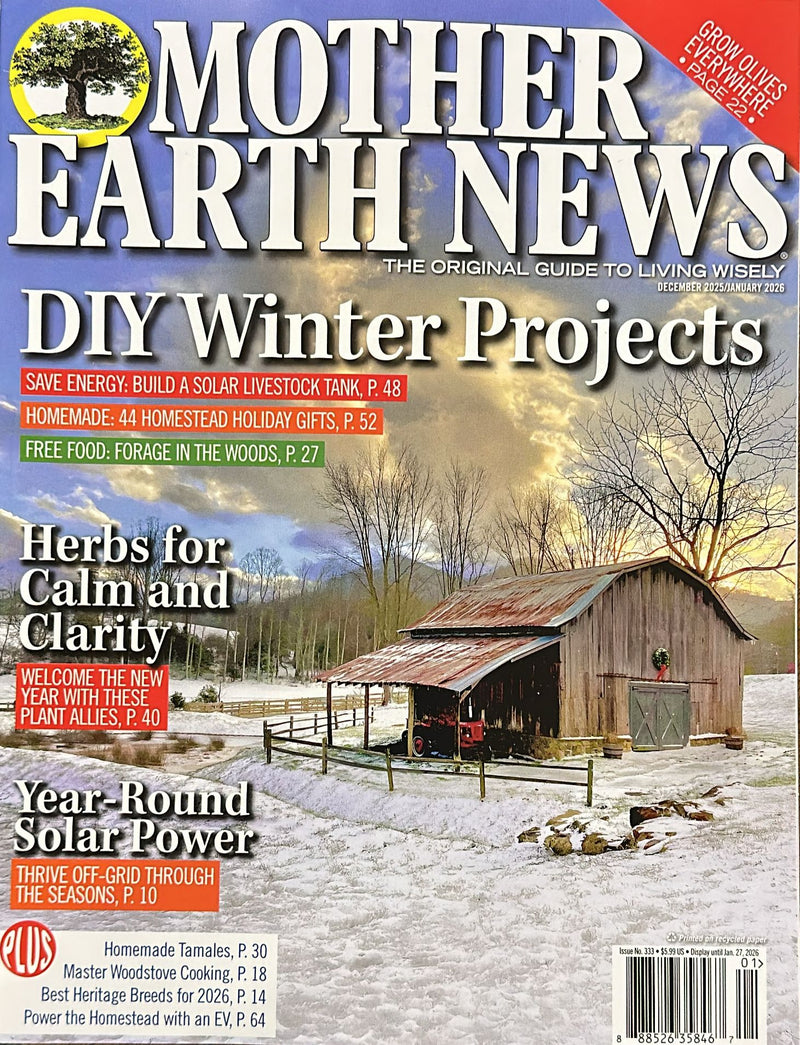 Mother Earth News Magazine