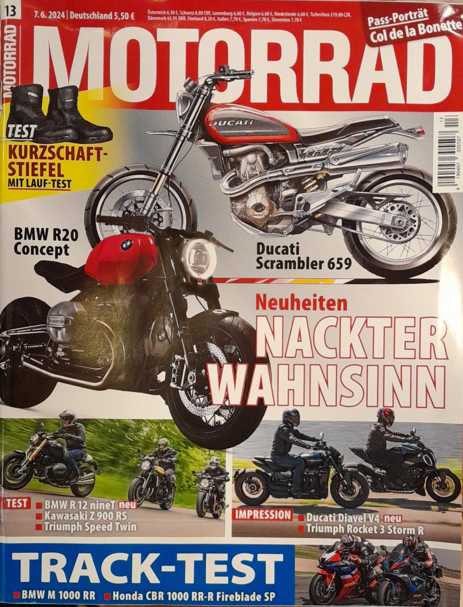 Motorrad Magazine Buy Motorrad Germany Magazine USA - magazinecafestore.com NYC