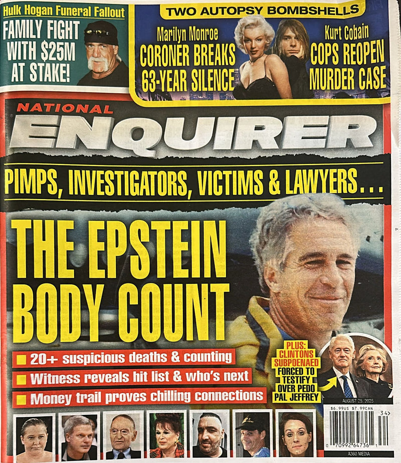 National Enquirer Weekly Magazine