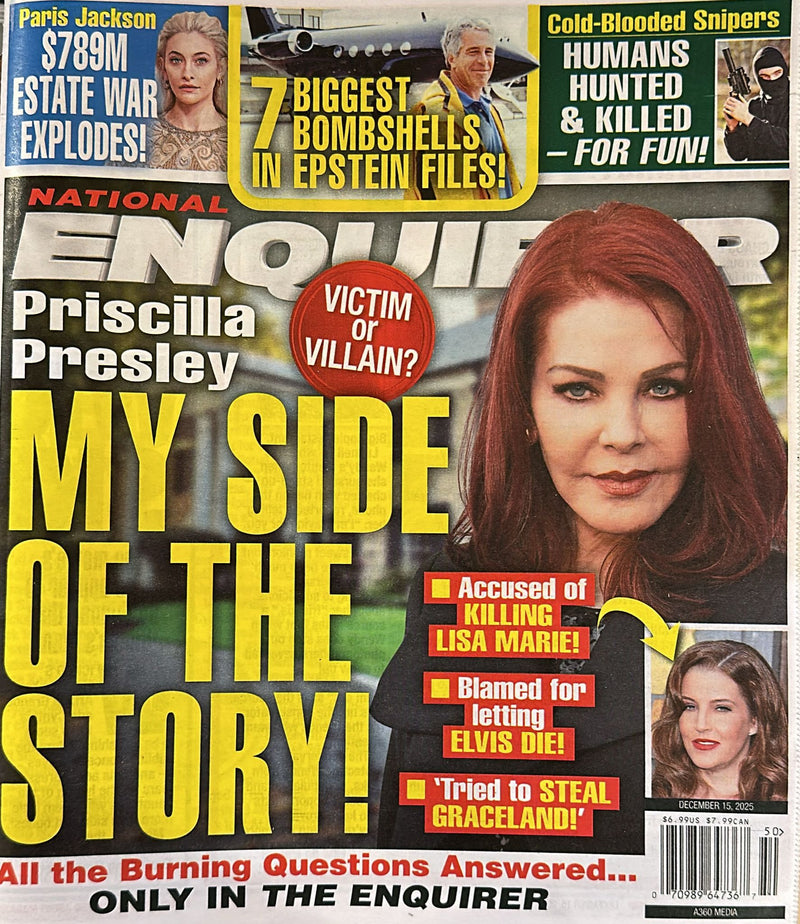 National Enquirer Weekly Magazine