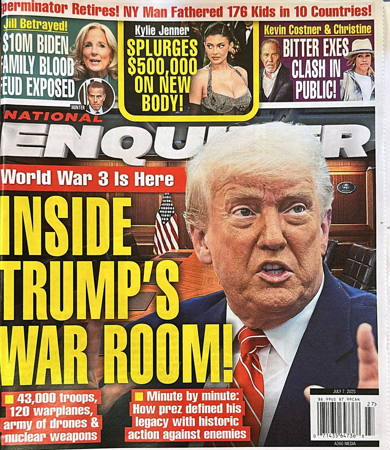 National Enquirer Weekly Magazine