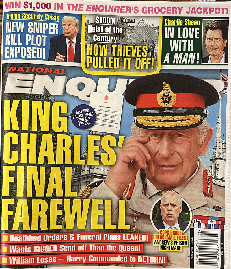 National Enquirer Weekly Magazine