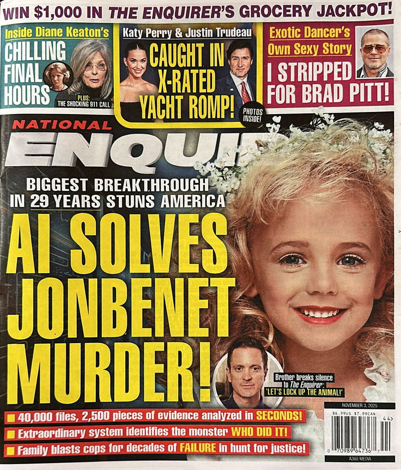National Enquirer Weekly Magazine