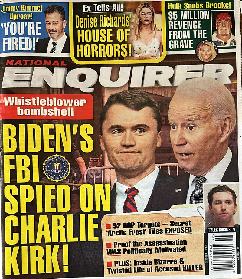 National Enquirer Weekly Magazine