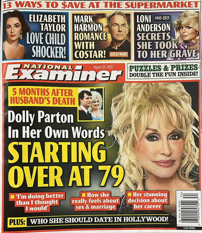 National Examiner Weekly Magazine
