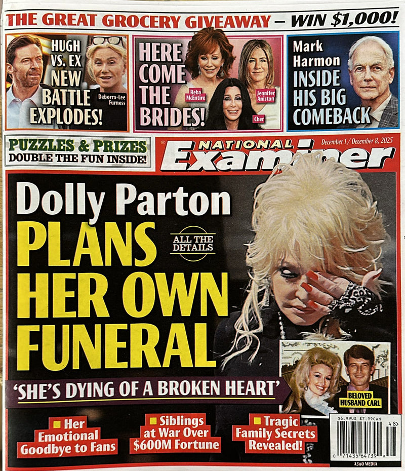 National Examiner Weekly Magazine