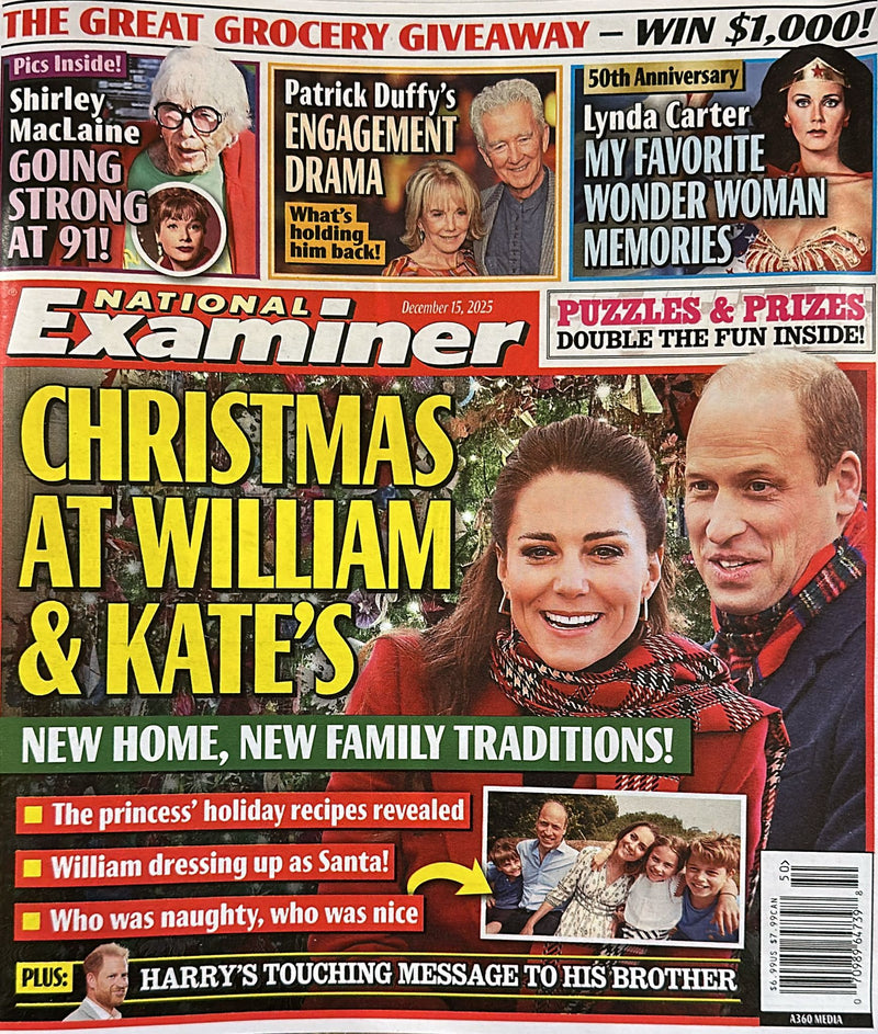 National Examiner Weekly Magazine