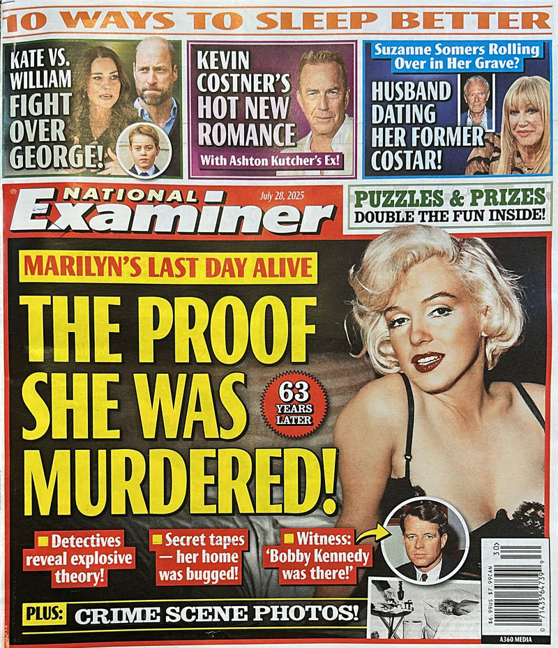 National Examiner Weekly Magazine