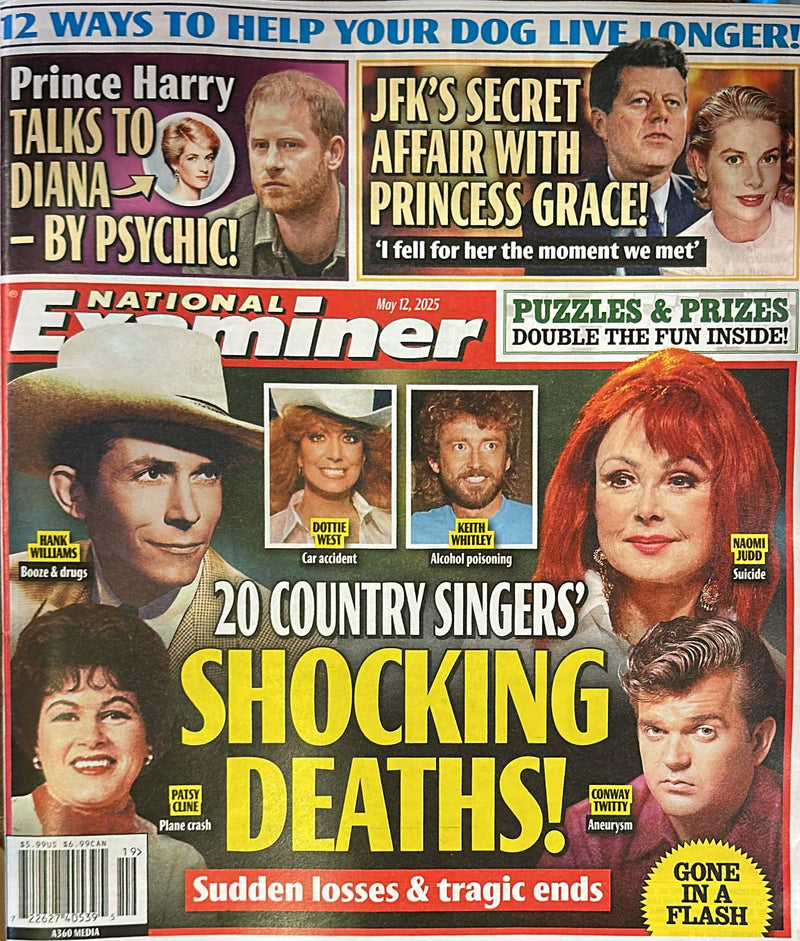 National Examiner Weekly Magazine