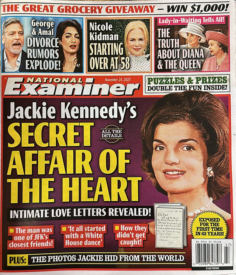 National Examiner Weekly Magazine